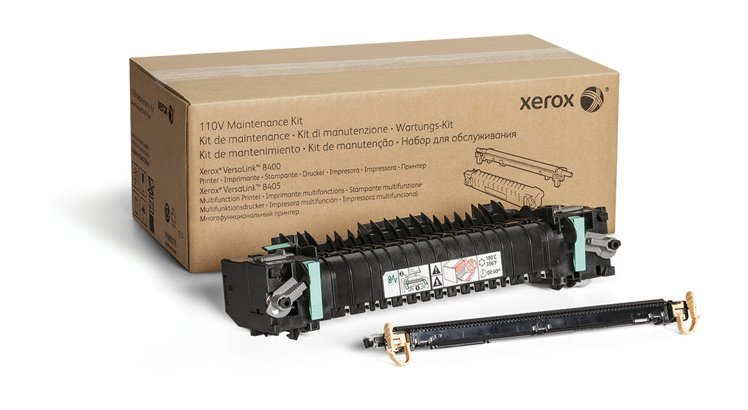 Xerox 110V Fuser Maintenance Kit For The VersaLink B400/B405, (includes 110V Fuser, Bias Transfer Roller)