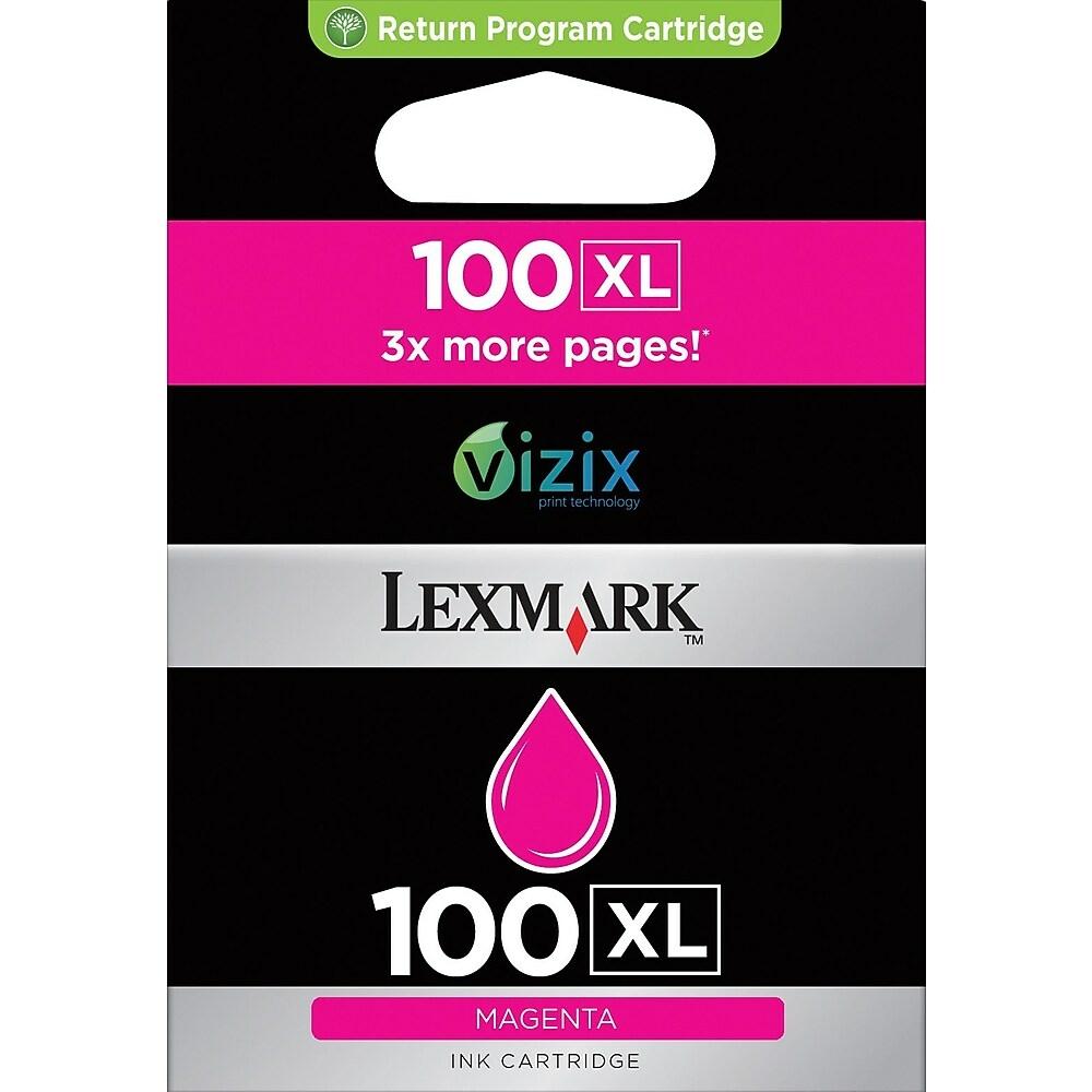 Lexmark 14N1070 100XL High Yield Magenta Ink Cartridge