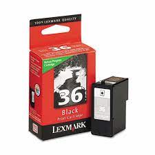 Lexmark 36 Black Ink Cartridge, (18C2130)