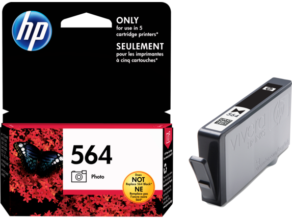 564 BLACK INK CARTRIDGE PHOTO