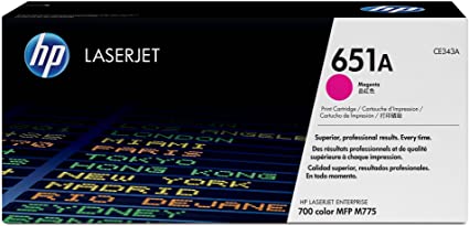 651A MAGENTA TONER CARTRIDGE CE343A