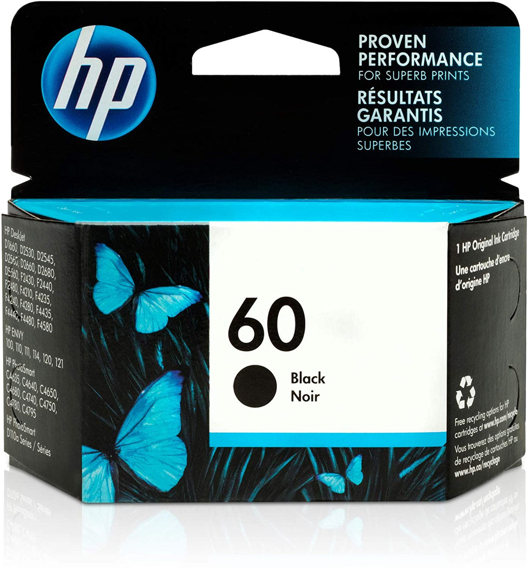 60 BLACK INK CARTRIDGE CC640WN