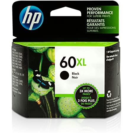 60XL BLACK INK CARTRIDGE CC641WN