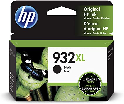 932XL BLACK INK CARTRIDGE FOR