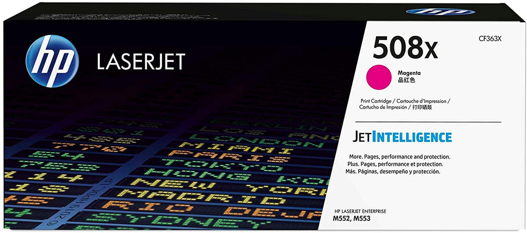 508X MAGENTA LASERJET TONER
