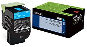 80C10C0 CYAN RETURN PROGRAM TONER