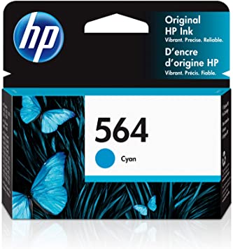 564 CYAN INK CARTRIDGE CB318WN