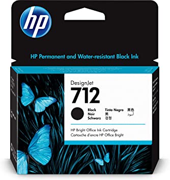 712 80ML BLACK INK CARTRIDGE