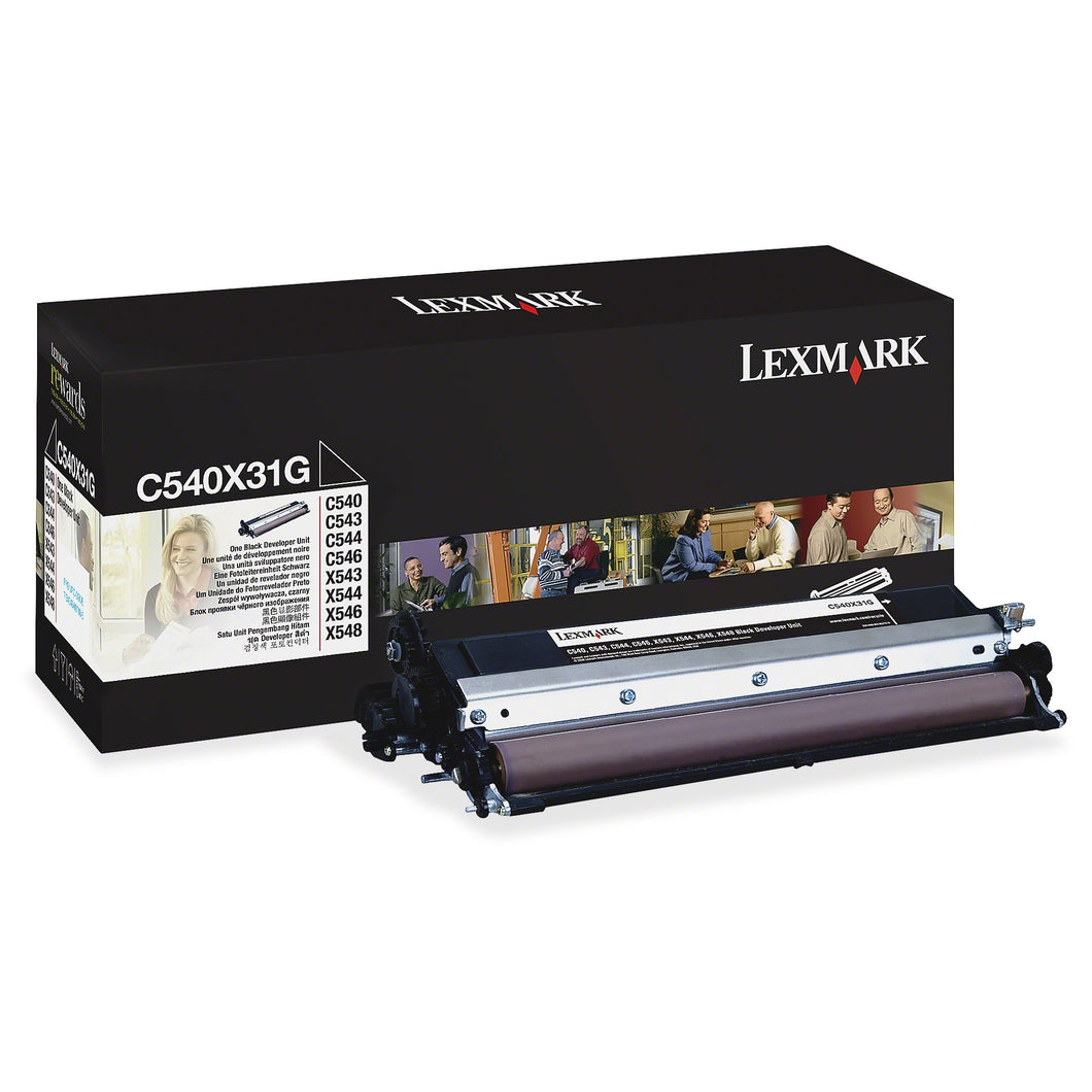 Lexmark C540X31G Black Developer Kit Cartridge