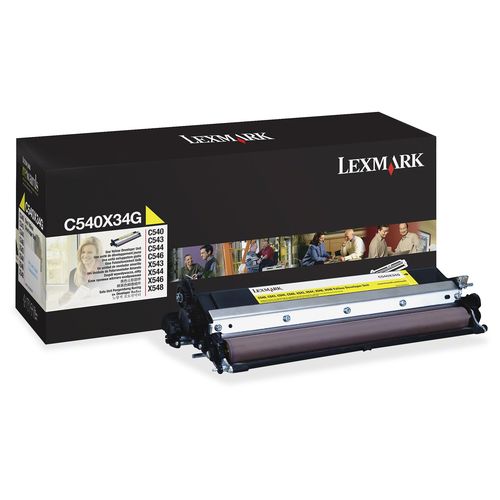 Lexmark C540X34G Yellow Developer Kit Cartridge