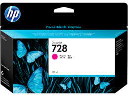 HP #728 130ML MAGENTA INK CARTRIDGE F9J66A