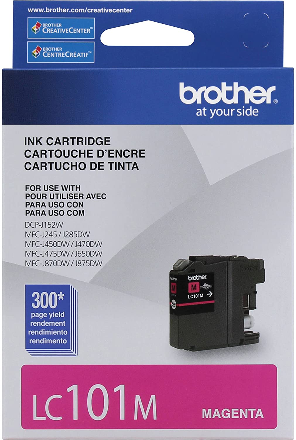 Brother LC101M Original Magenta Ink Cartridge