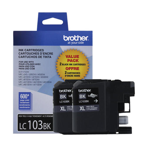 Brother LC1032PKS Original Black Ink Cartridge High Yield