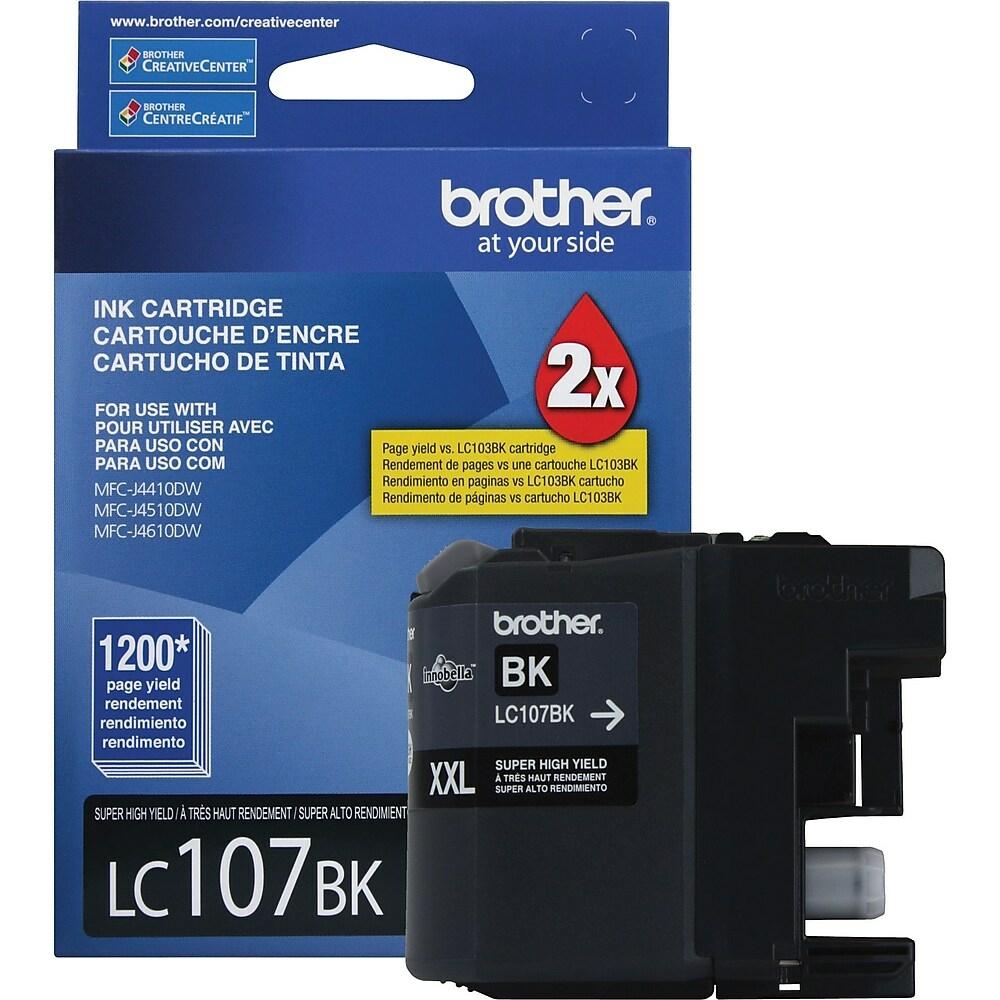 Brother LC107BKS Original Black Ink Cartridge Extra High Yield