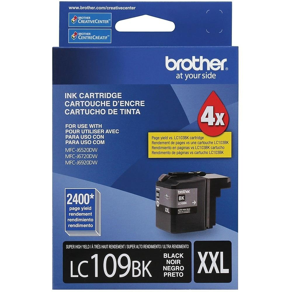 Brother LC109BK Original Black Ink Cartridge Extra High Yield