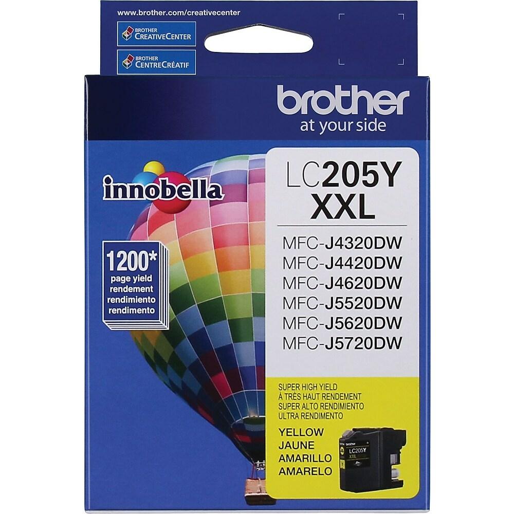 Brother LC205Y Original Yellow Ink Cartridge Extra High Yield