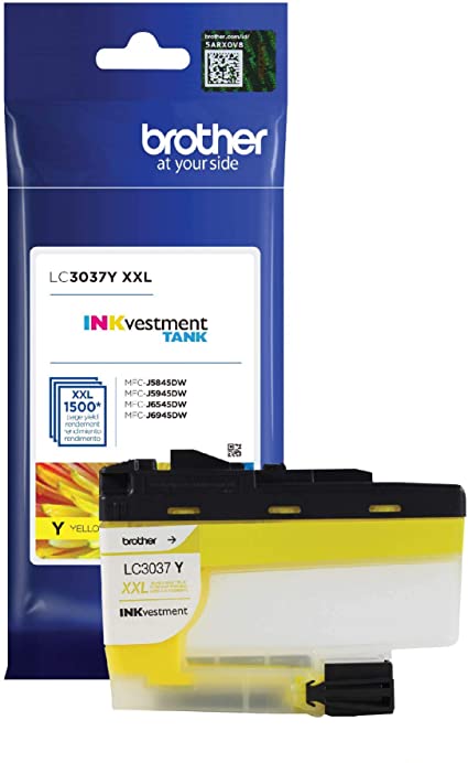 Brother LC3037Y Original Yellow Ink Cartridge Extra High Yield