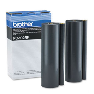 Brother PC102RF Refill Rolls (2) for PC101