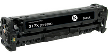 Load image into Gallery viewer, HP CF380X (312X) Black Compatible Toner Cartridge

