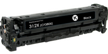 Load image into Gallery viewer, HP CF380X (312X) Black Compatible Toner Cartridge
