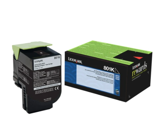 80C10K0 BLACK RETURN PROGRAM TONER