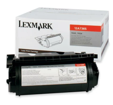 Lexmark 12A7365 Black Original Toner Cartridge