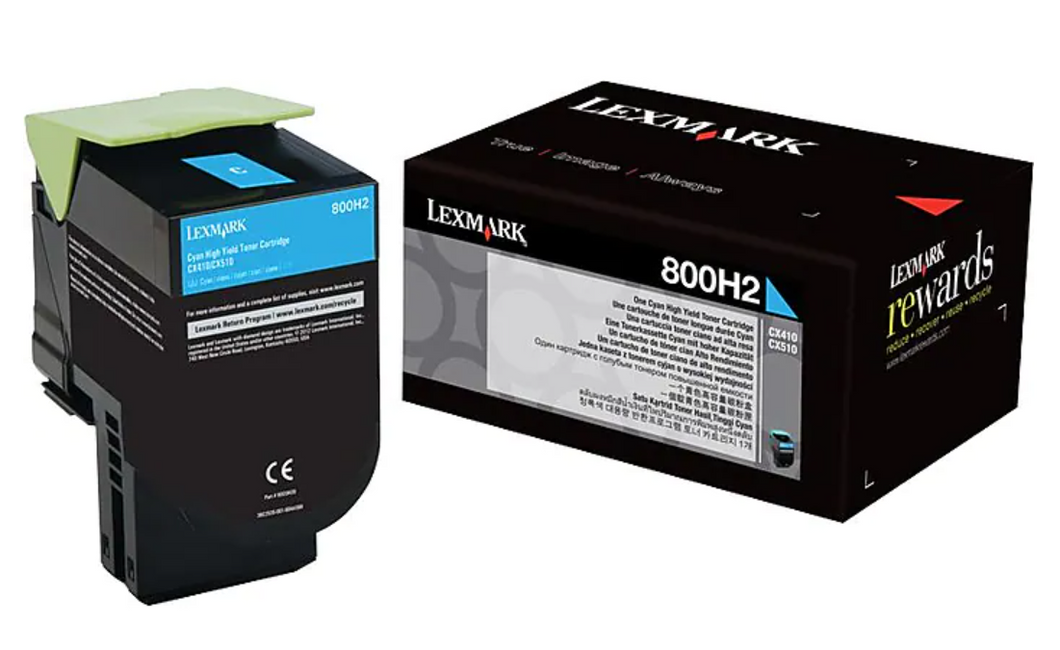 80C0H20 CYAN HIGH YIELD TONER CARTRIDGE