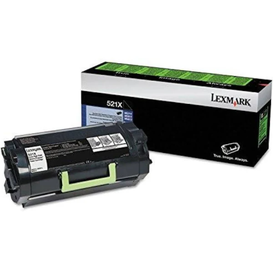 Lexmark Unison 521X Original Toner Cartridge - Laser - Extra High Yield