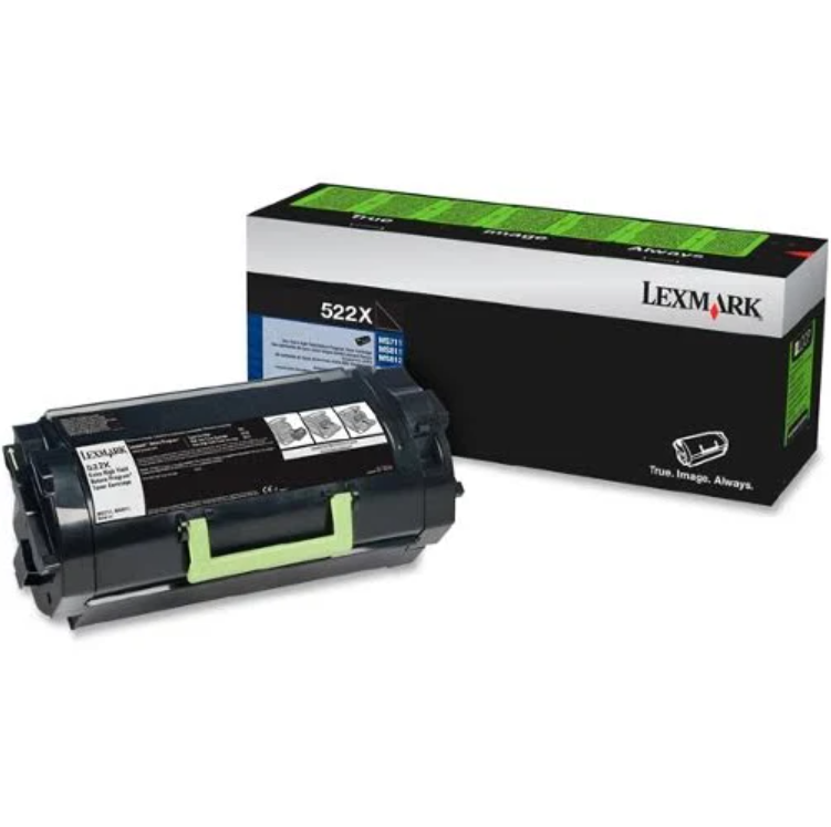 Lexmark Unison 520XA Toner Cartridge - Black - Laser - Extra High Yield