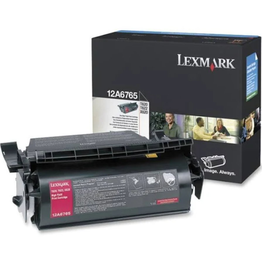 Lexmark 12A6765 Black Original Toner Cartridge High Yield