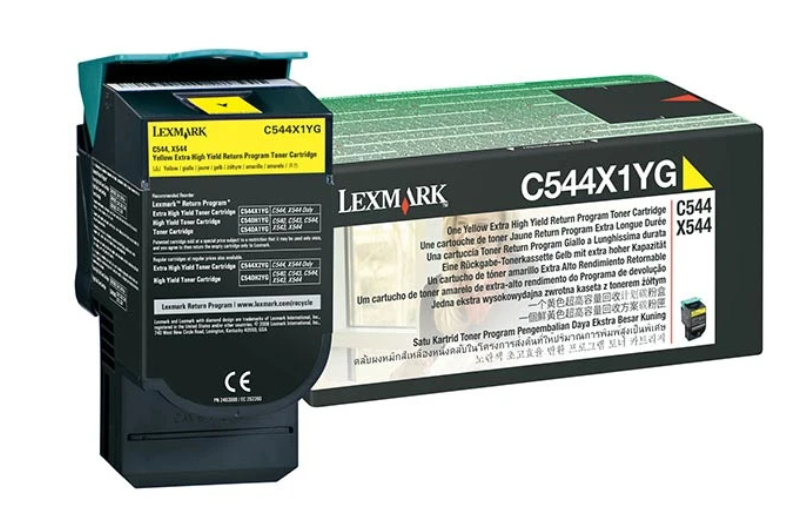 YELLOW EXTRA HIGH YIELD TONER C544X2YG
