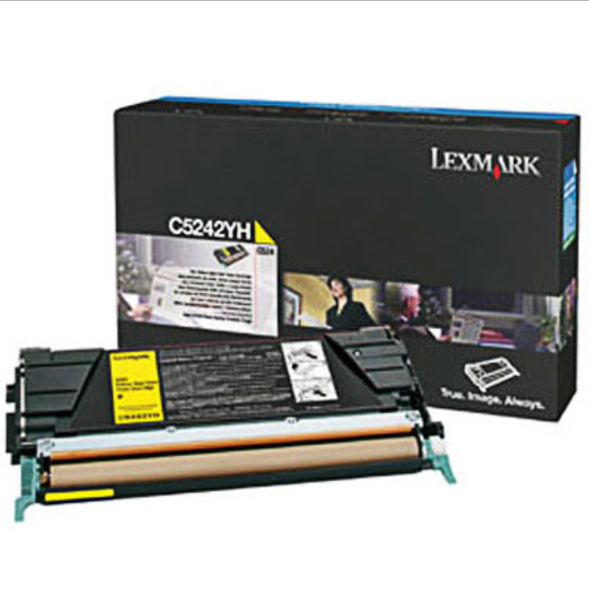 YELLOW HIGH YIELD TONER CARTRIDGE C5242YH