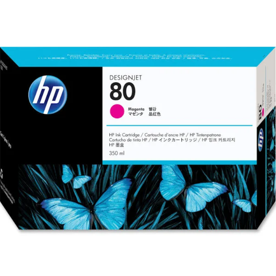 HP #80 MAGENTA INK CARTRIDGE