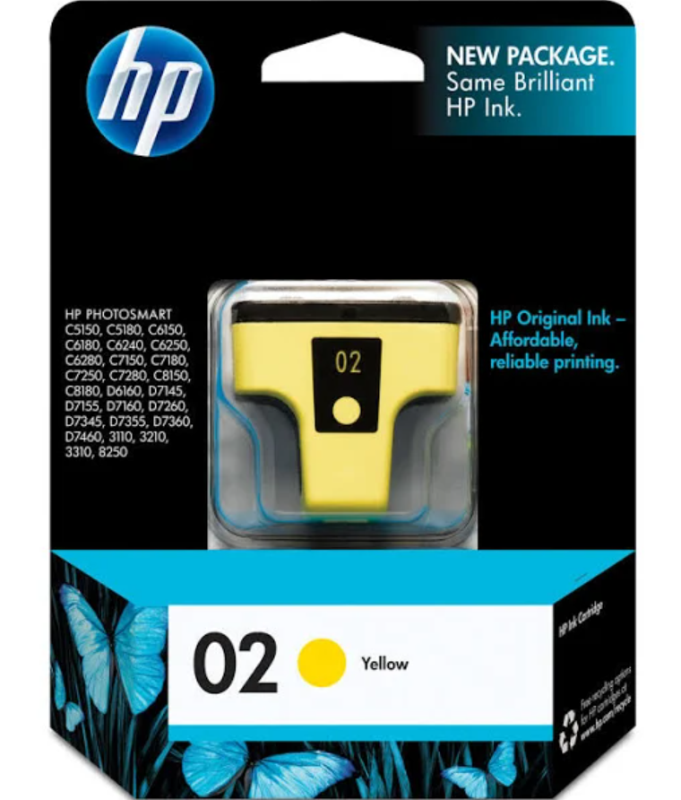 02 US YELLOW INK CARTRIDGE EAS C8773WN#140