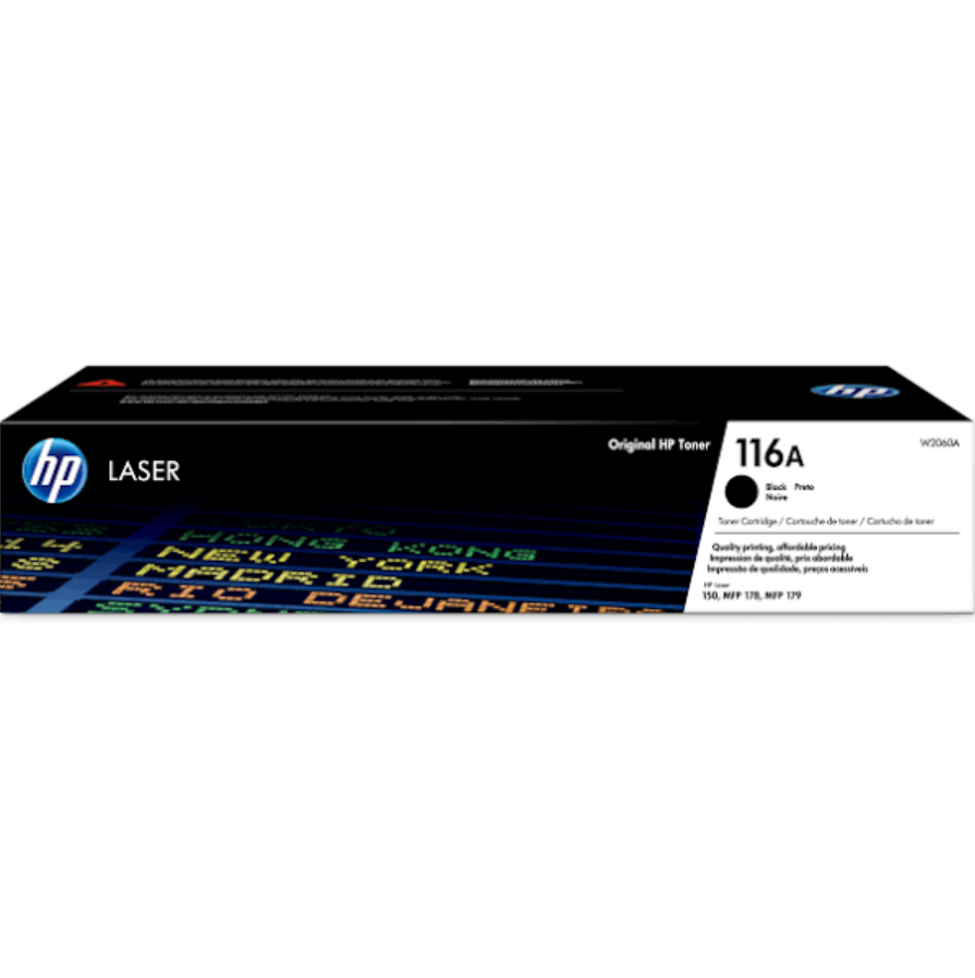 HP 116A ORIGINAL TONER CARTRIDGE W2060A