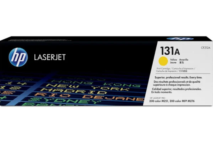 HP 131A Yellow Original LaserJet Toner Cartridge CF212A