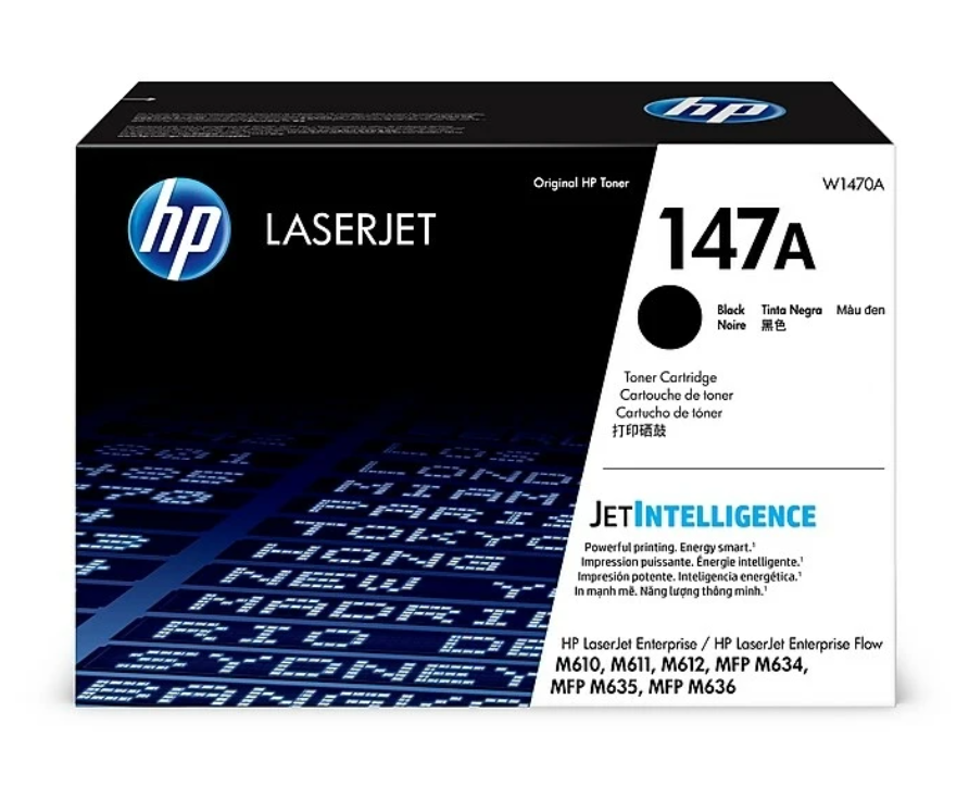 HP 147A Black LaserJet Toner Cartridge W1470A