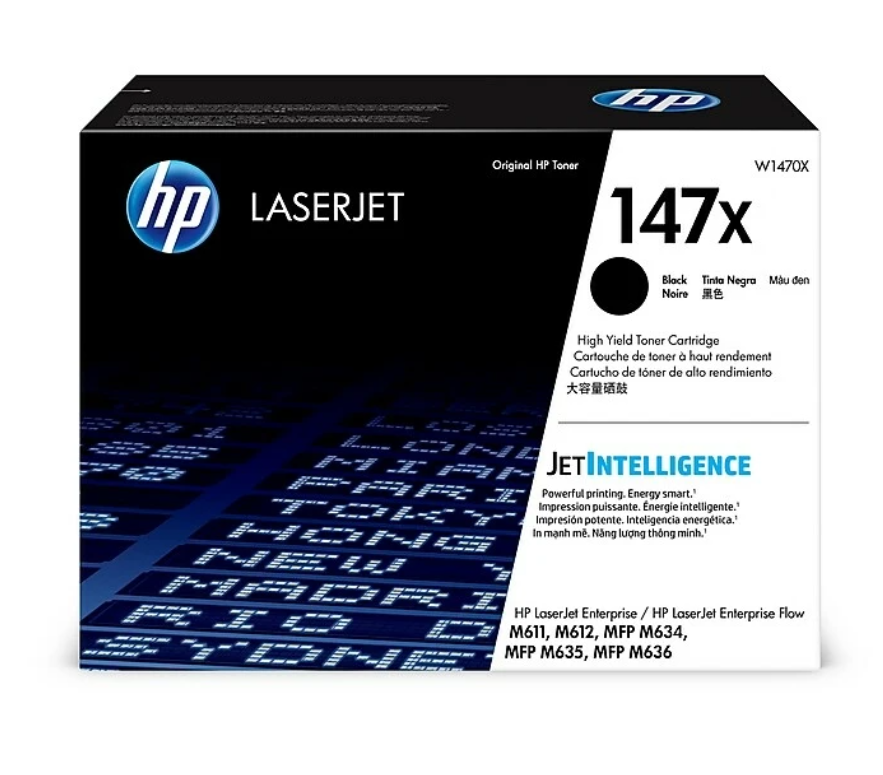 HP 147X (W1470X) Black LaserJet Toner Cartridge