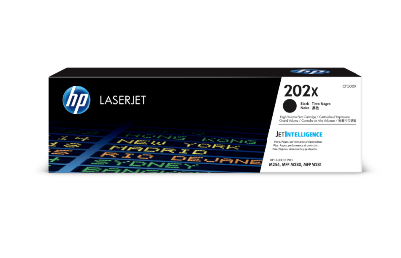 HP 202X Black Dual Toner Cartridges CF500XD