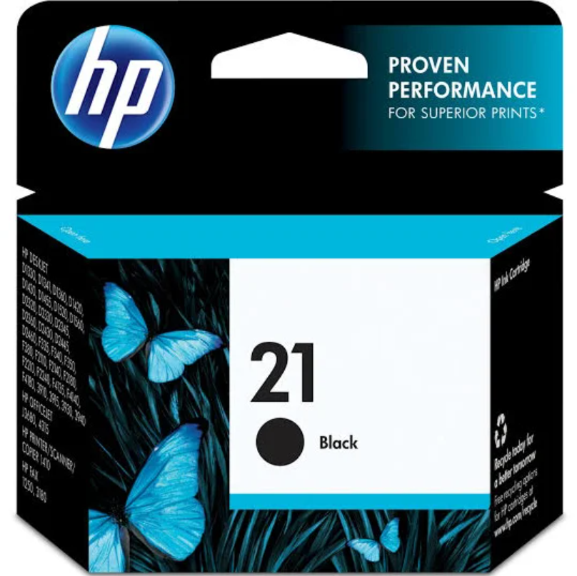 HP 21 BLACK INKJET C9351AN#140