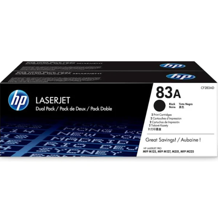 2PK 83A BLACK ORIGINAL LASERJET