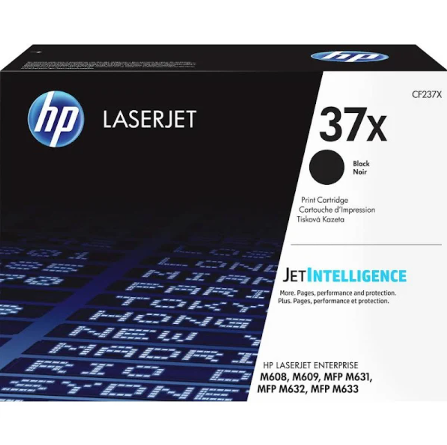 37X BLACK LASERJET TONER