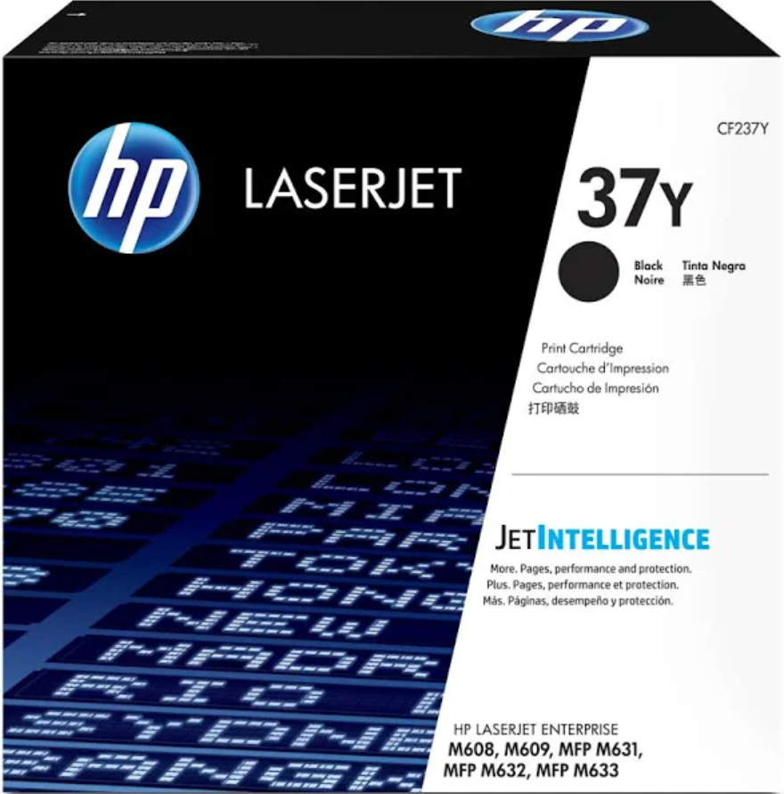 37Y BLACK LASERJET TONER