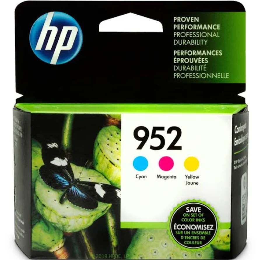 3PK 952 CMY INK CARTRIDGE
