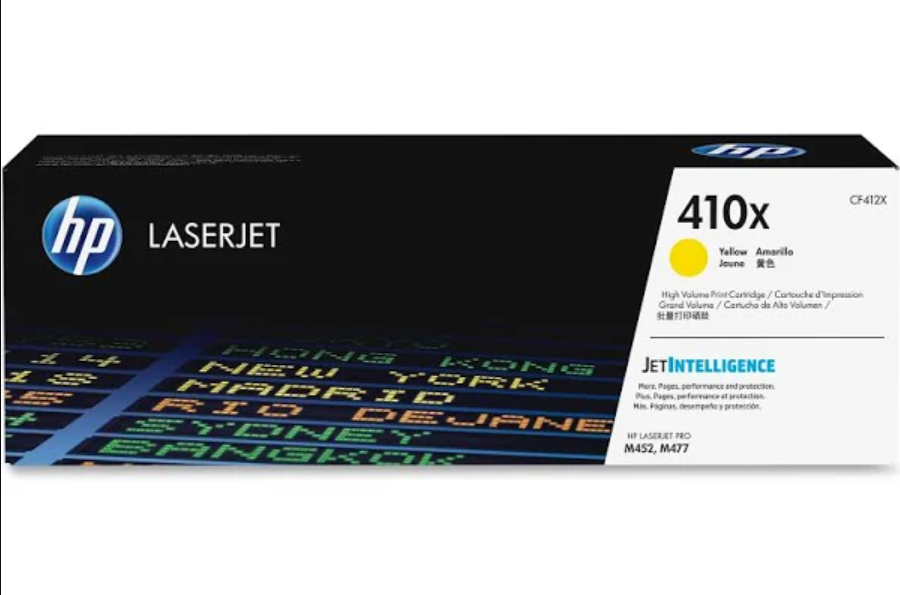 410X YELLOW LASERJET TONER