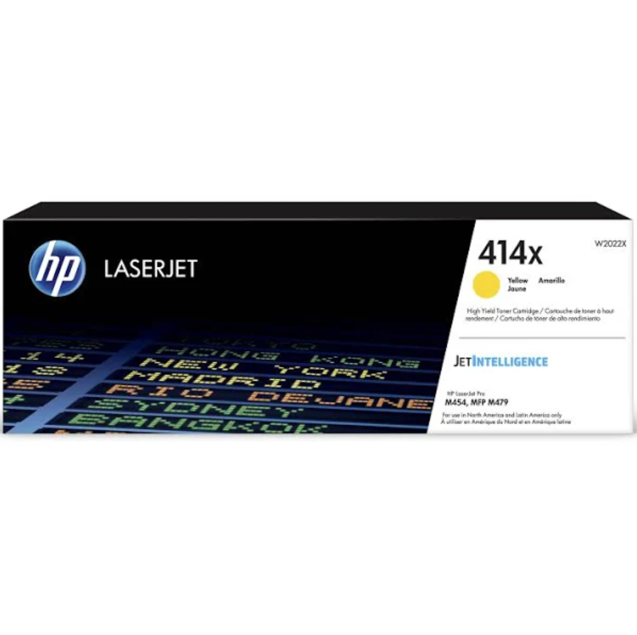 414X YLW CONTRACT LASERJET