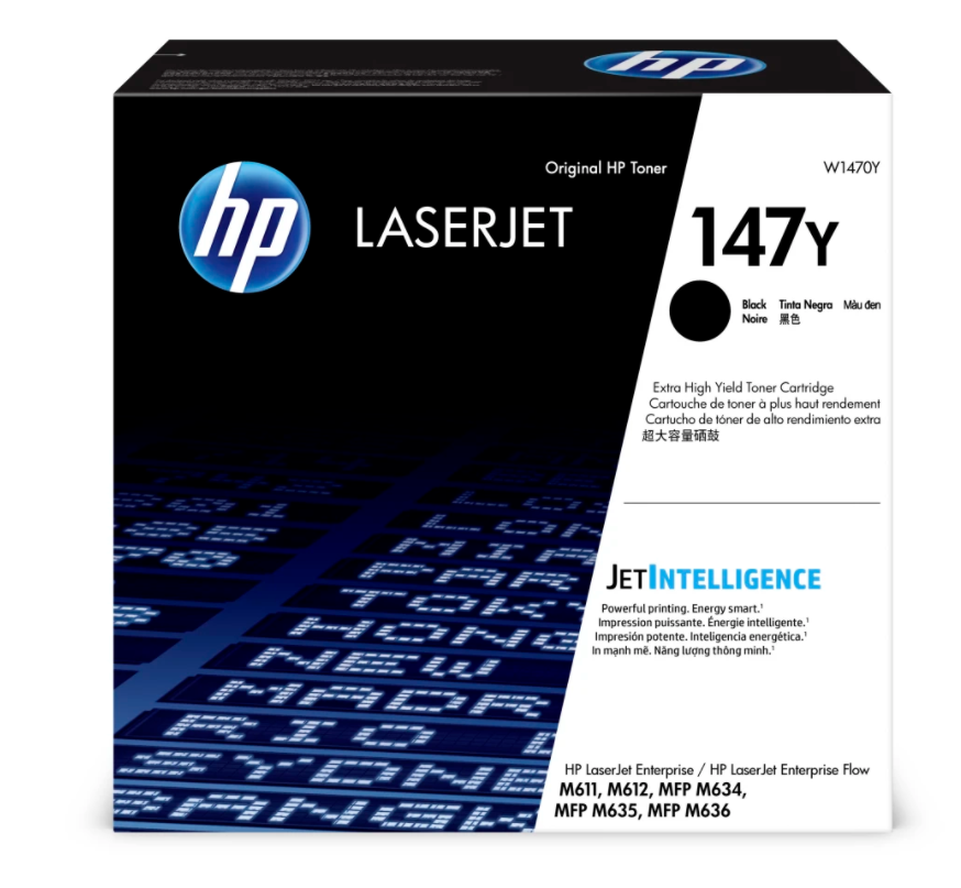 HP 147Y Black LaserJet Toner Cartridge W1470Y