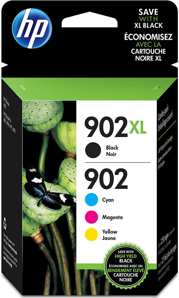 4PK 902 CMYK INK CARTRIDGE COMBO