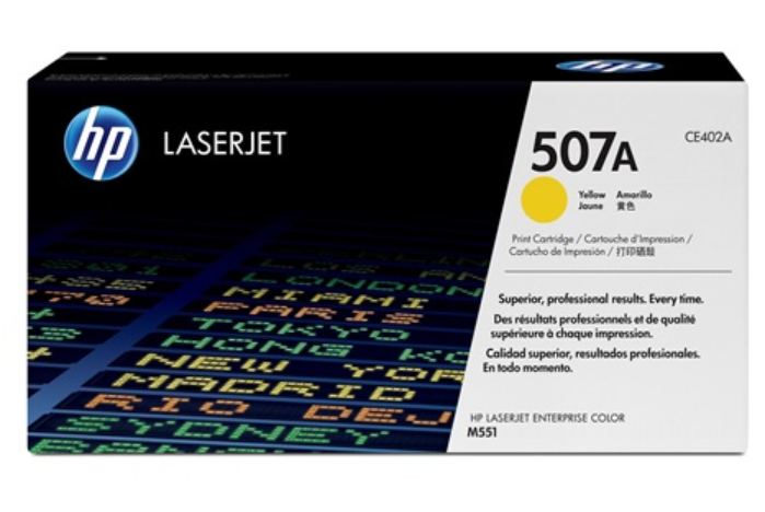 507A YELLOW TONER CARTRIDGE