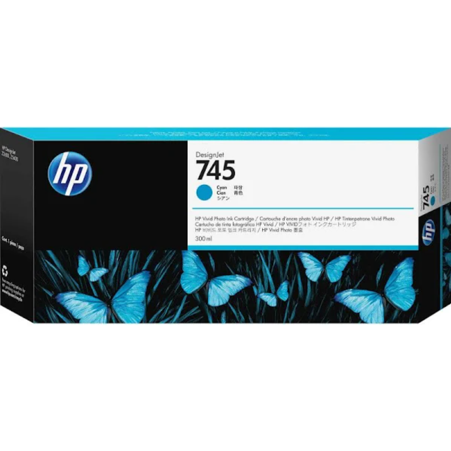 745 300-ML CYAN INK CARTRIDGE